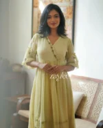 Lime Yellow Kota Dress - Image 5