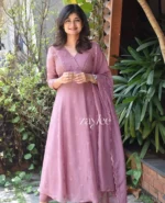 Dusty Rose Mauve Kurta - Image 2
