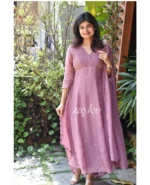 Dusty Rose Mauve Kurta - Image 3