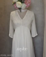 Embellished Pearl Work Kurta - Image 4