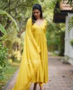 Marigold Mustard Yellow Kurta - Image 3