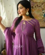 Mulberry Panel Anarkali - Image 2