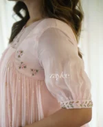 Powder Pink Midi Dress - Image 3