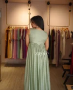 Sage Green Scalloped Kurta - Image 5