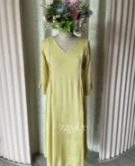 Lemon Lush Embroidered Kurta
