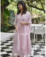 French Rose Embellished Kurta - Image 6