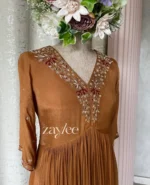 Handworked gathered dress - Image 2