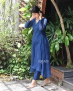 Midnight Bloom Kurta - Image 2