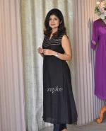 Black Silk Kurta