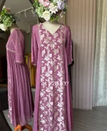 Onion Pink Side Gathered Kuta - Image 4