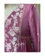 Onion Pink Side Gathered Kuta - Image 3